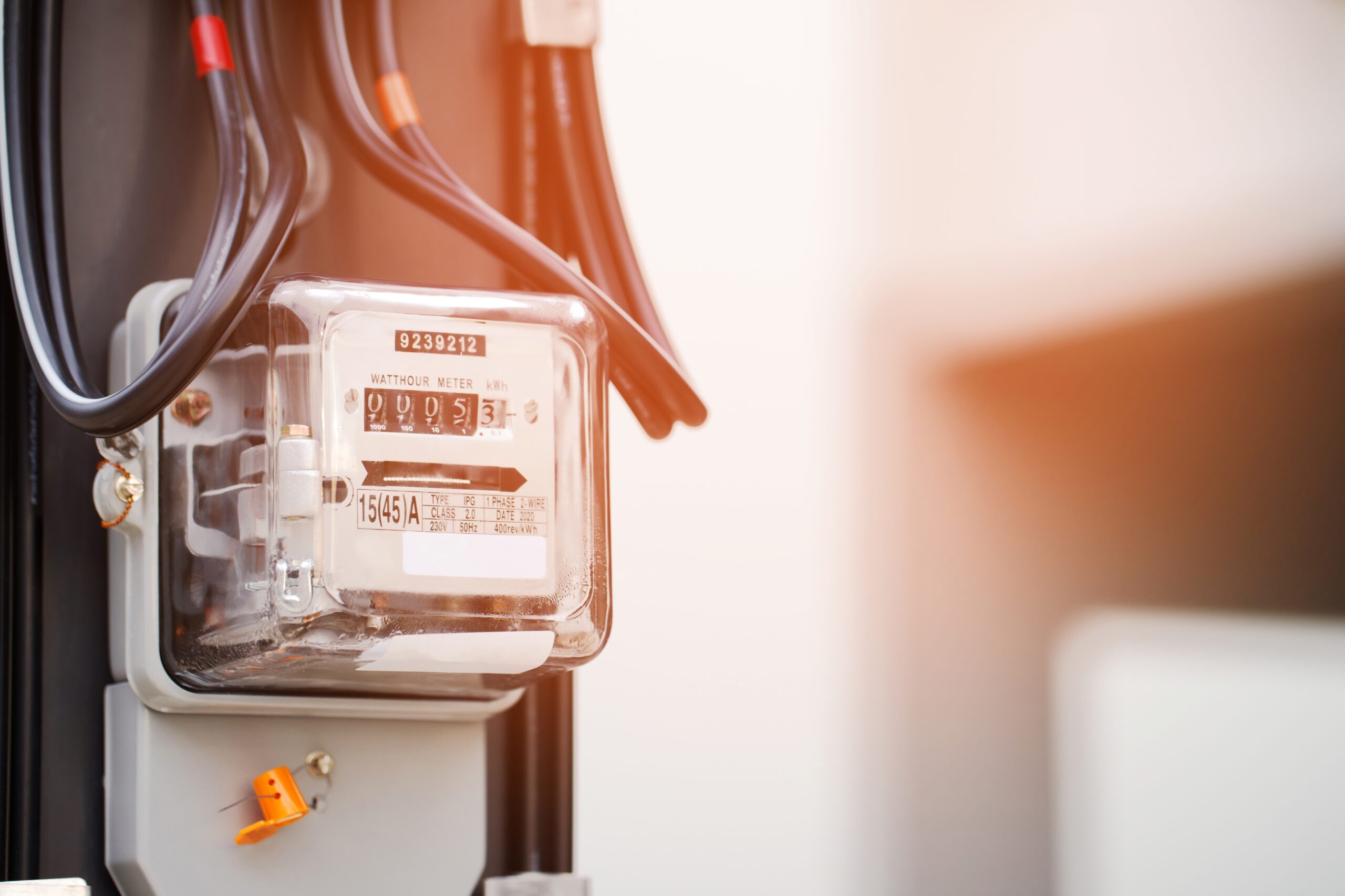 Electric,Power,Meter,Measuring,Power,Usage.,Watt,Hour,Electric,Meter